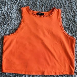 Orange Crop Top